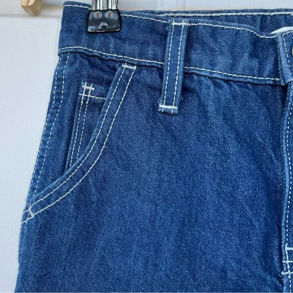 •Old Navy• Kids Medium Wash Carpenter Jeans - Size 7 - Picture 3 of 9